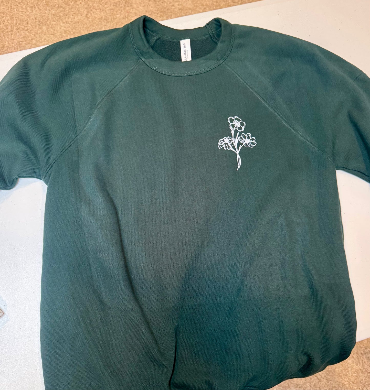 Custom Birth Flower Sweatshirt