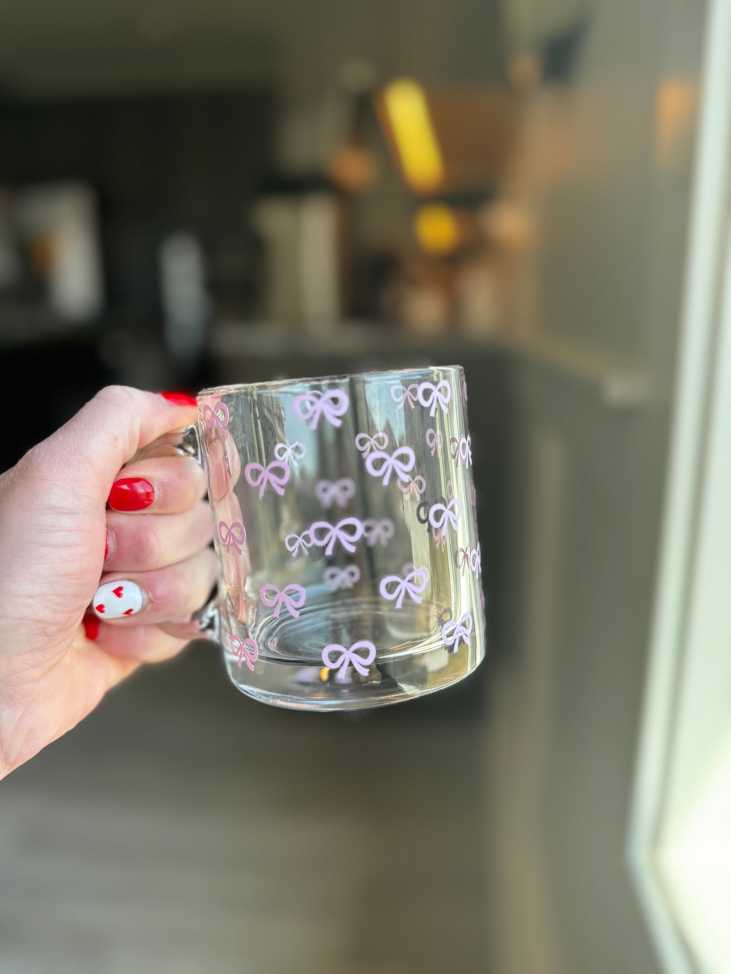 Bow 13oz Libbey Crystal Coffee Mug