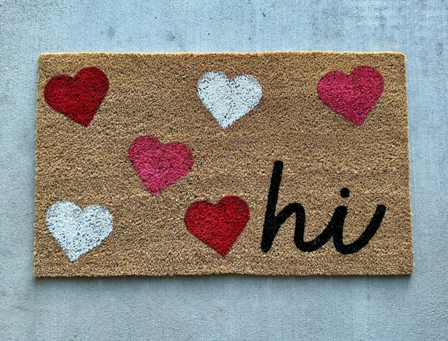 Heart Hi - Door Mat