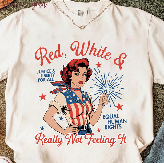 Red, white and Really not feeling it