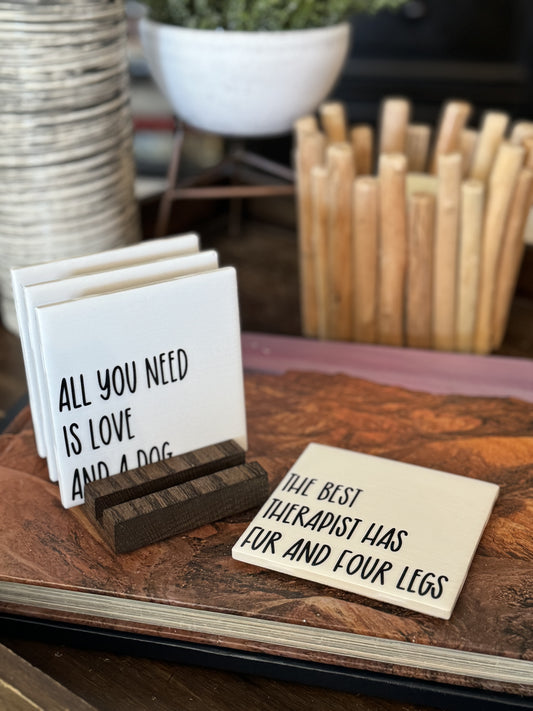 All You Need Is Love Coaster set
