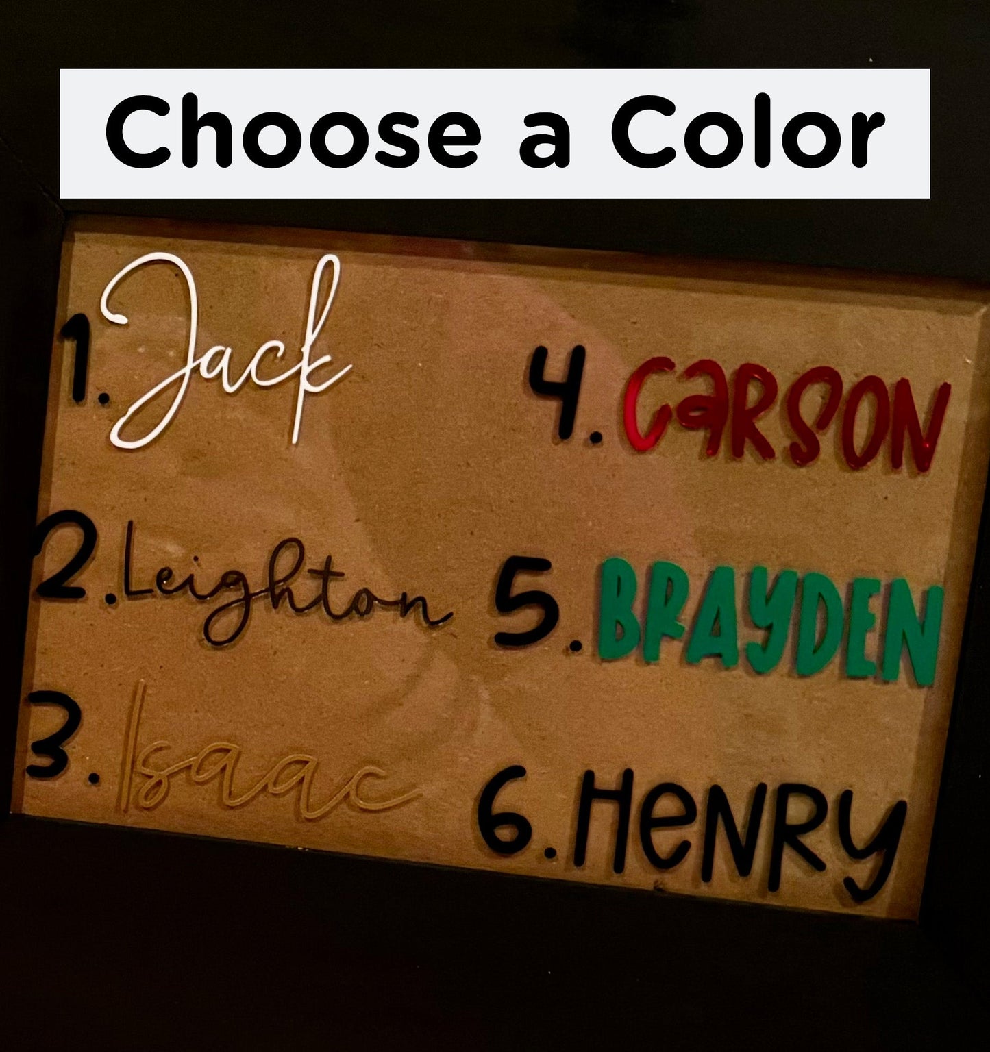 Personalized Ornament - Tag Shape