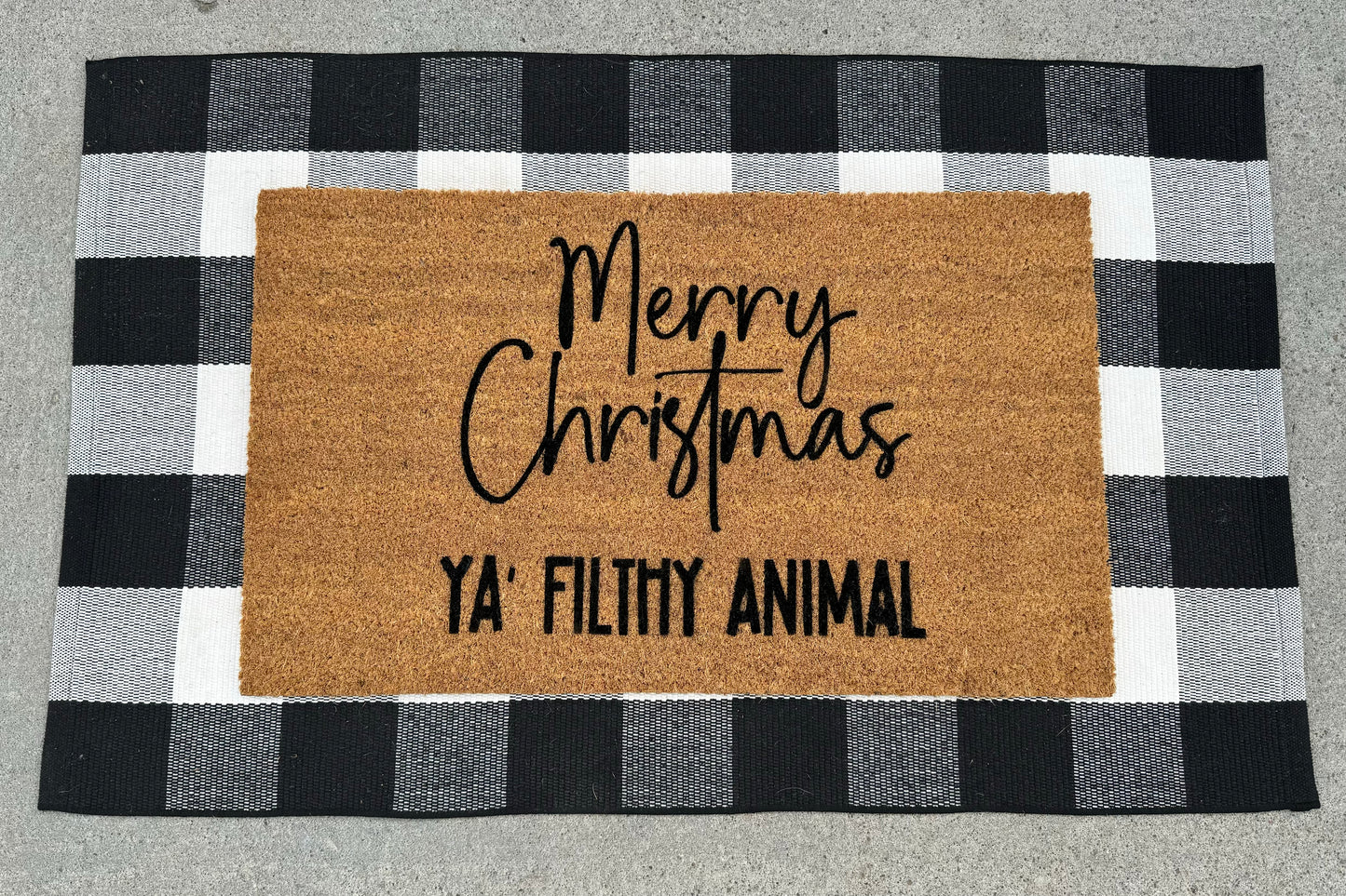 Home Alone- Door Mat