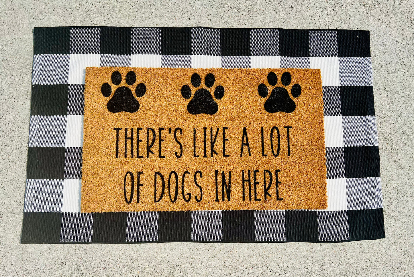 A lot of Dogs - Welcome Door Mat