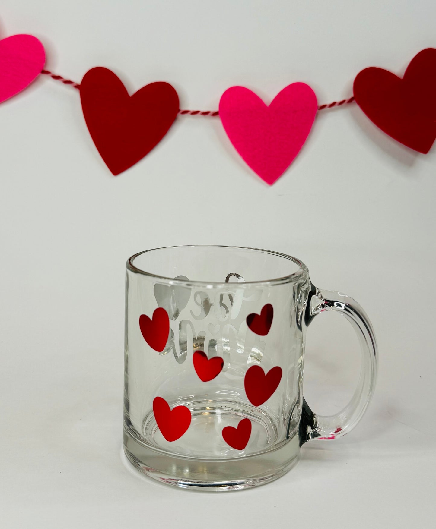 Be Mine 13oz Libbey Crystal Coffee Mug