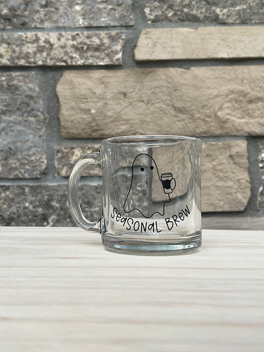 Seasonal Brew 13oz Libbey Crystal Coffee Mug