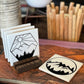 Explorer Coaster Set - with Holder