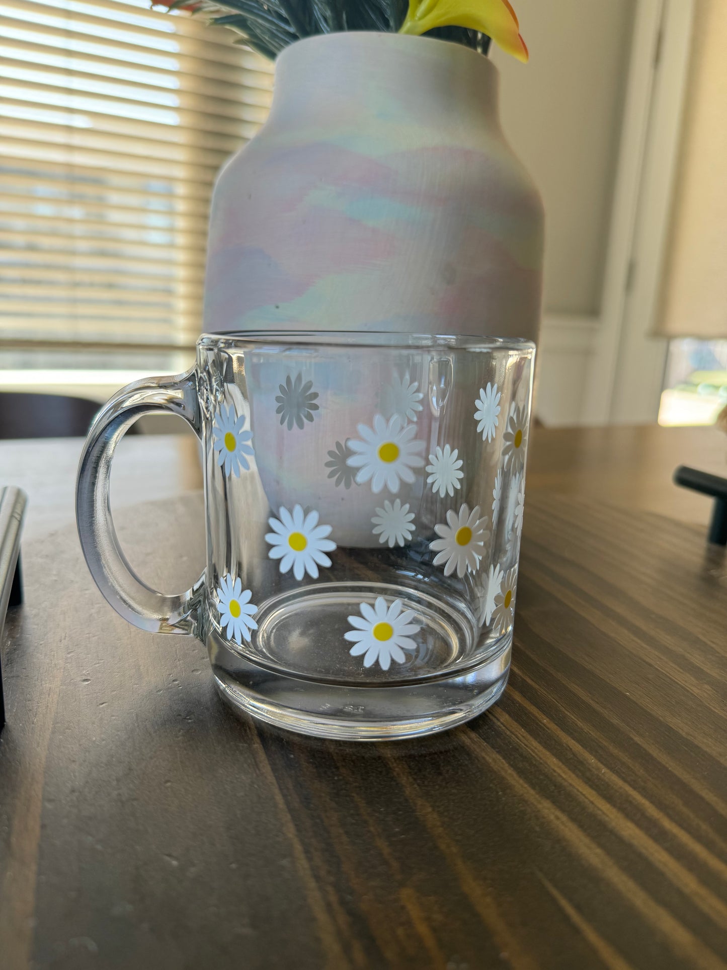 Daisy 13oz Libbey Crystal Coffee Mug