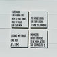 Mom Quotes Coaster Set - Momster with holder