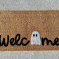 Welcome Ghost- Door Mat