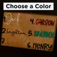 Personalized Ornament - Tag Shape