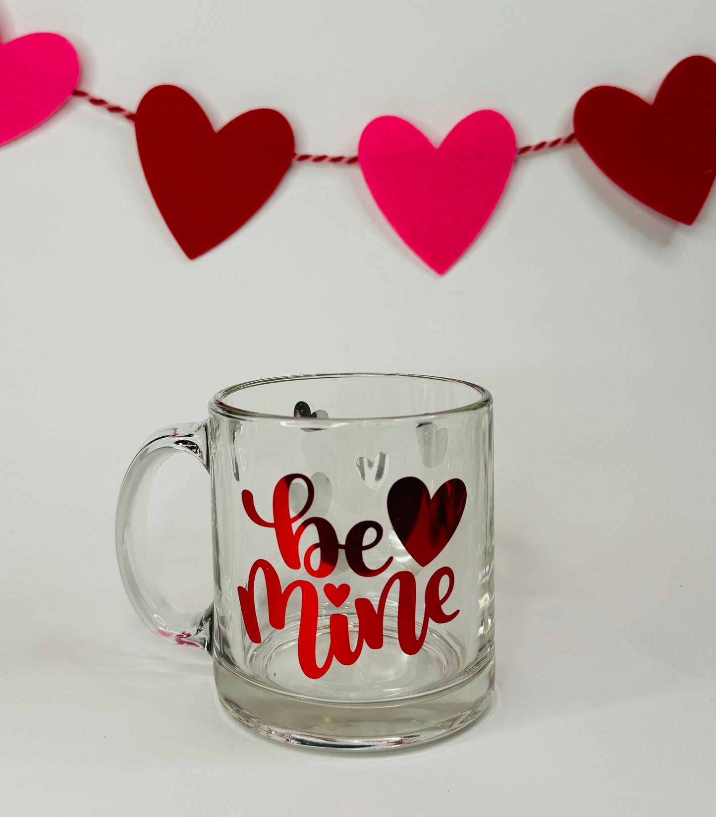 Be Mine 13oz Libbey Crystal Coffee Mug