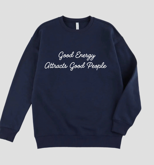 Good Energy- oversized sweatshirt