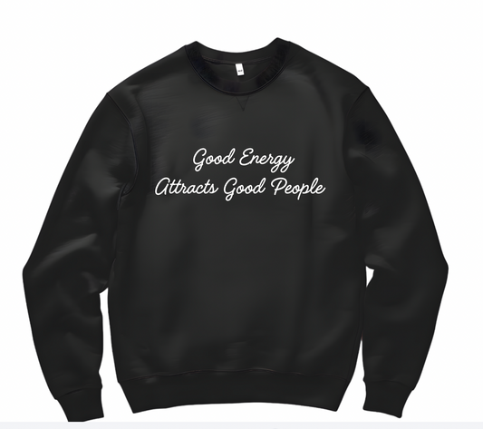 Good Energy- oversized sweatshirt