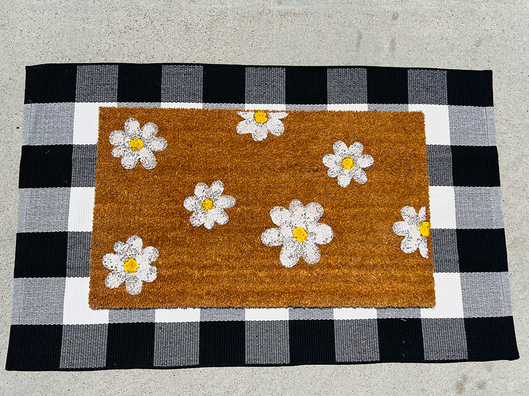 Daisies - Door Mat