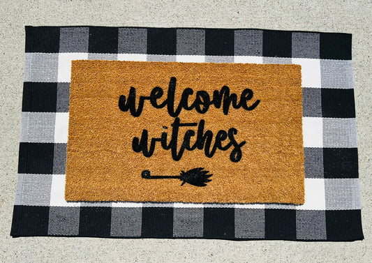 Welcome Witches- Door Mat