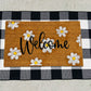 Daisies - Welcome Door Mat