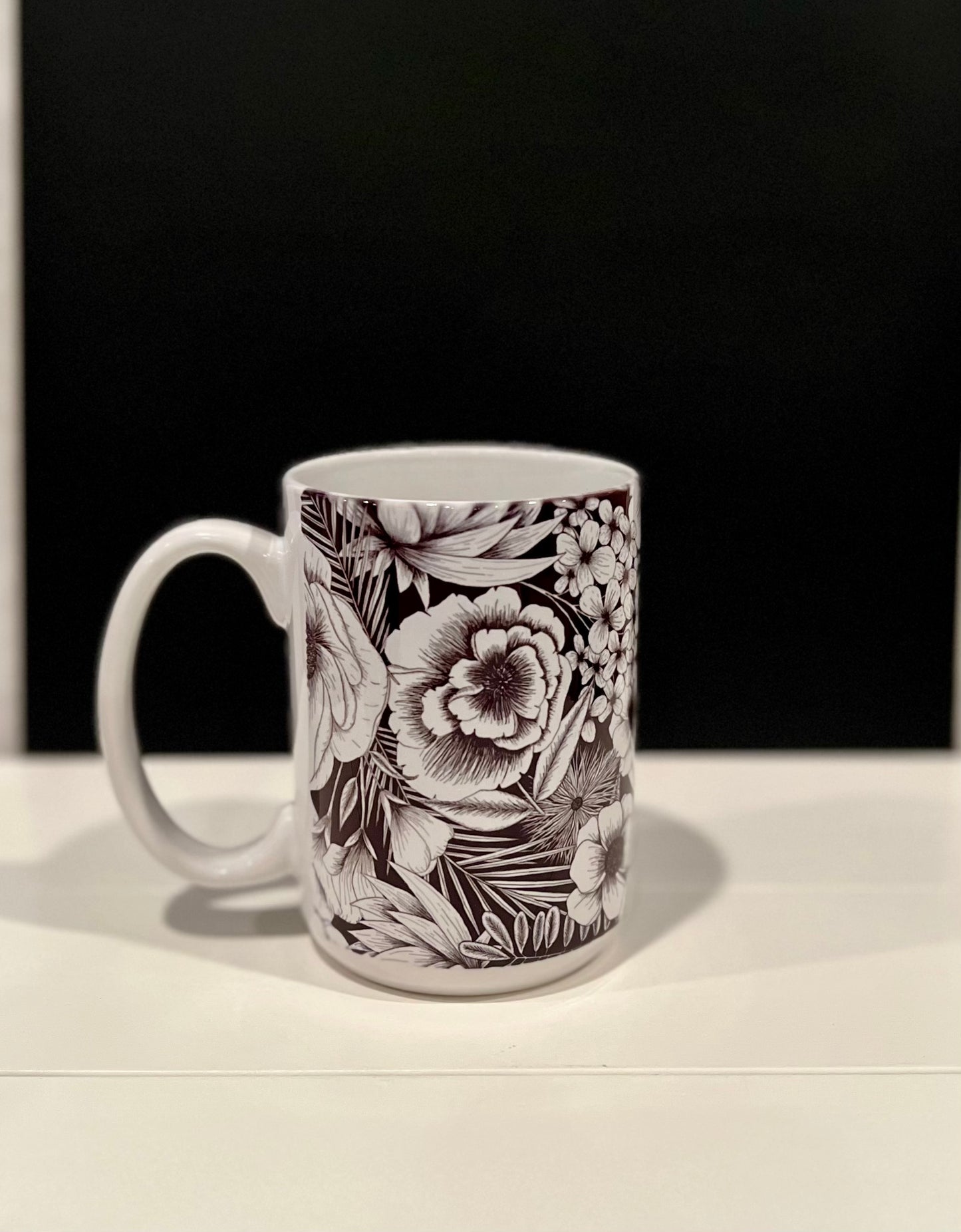 Floral Ceramic Mug