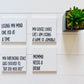 Mom Quotes Coaster Set - Losing My Mind with Holder