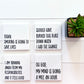 The Office Quotes Coaster Set - Should Have Burned This Place with Holder