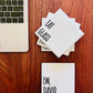 Schitt's Creek Quotes Coaster Set - Ew David with Holder