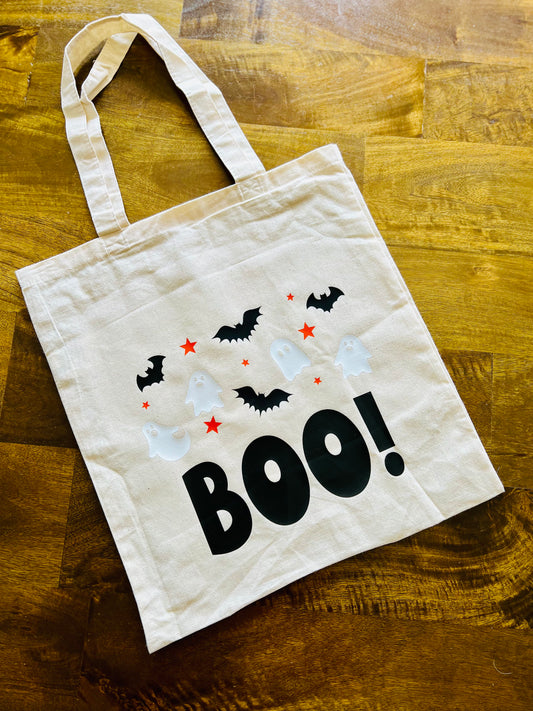 Trick or Treat Bag - Boo
