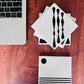 Decorative Coaster Set - Modern Designs with Holder
